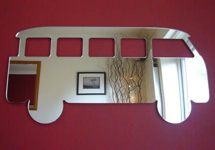 VW Camper Van Mirror - 12cm